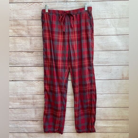SOFT SURROUNDINGS‎ NIGHT DIVINE FLANNEL PAJAMAS IN RED PLAID - Picture 6 of 6